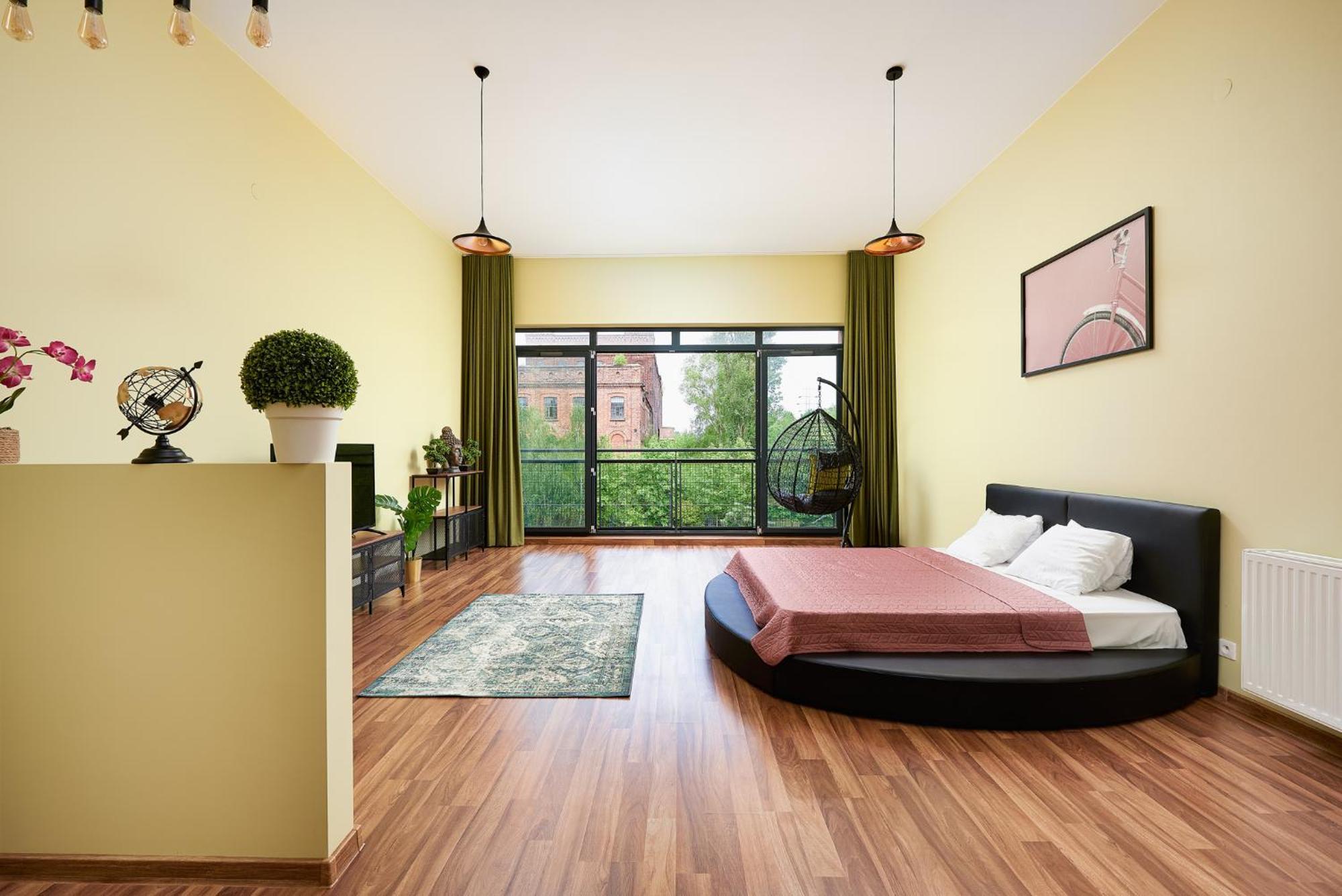 Lumina Loft Tymienieckiego With A View Of The Lake Lodz  Exterior photo